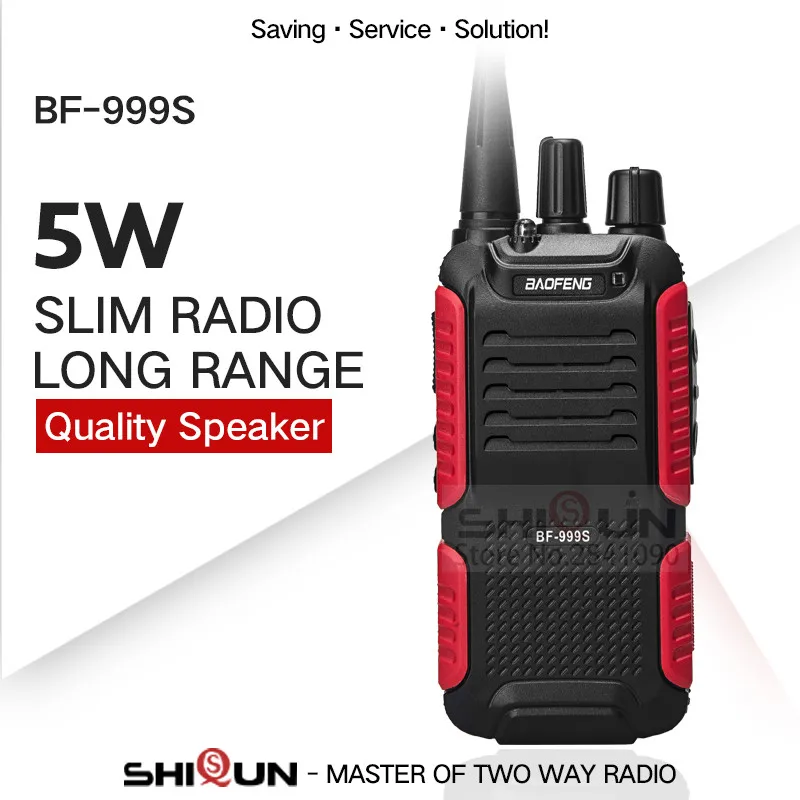 Hot Baofeng bf 999s Plus Walkies Uhf band Military Level two way radio ...