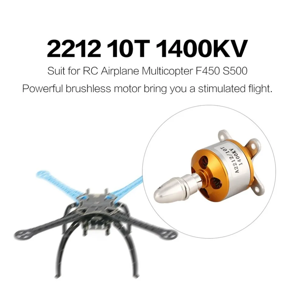 4 шт. XXD A2212 Outrunner бесщеточный двигатель 930KV 1000KV 1400KV 2200KV 2700KV для FPV DIY RC модель