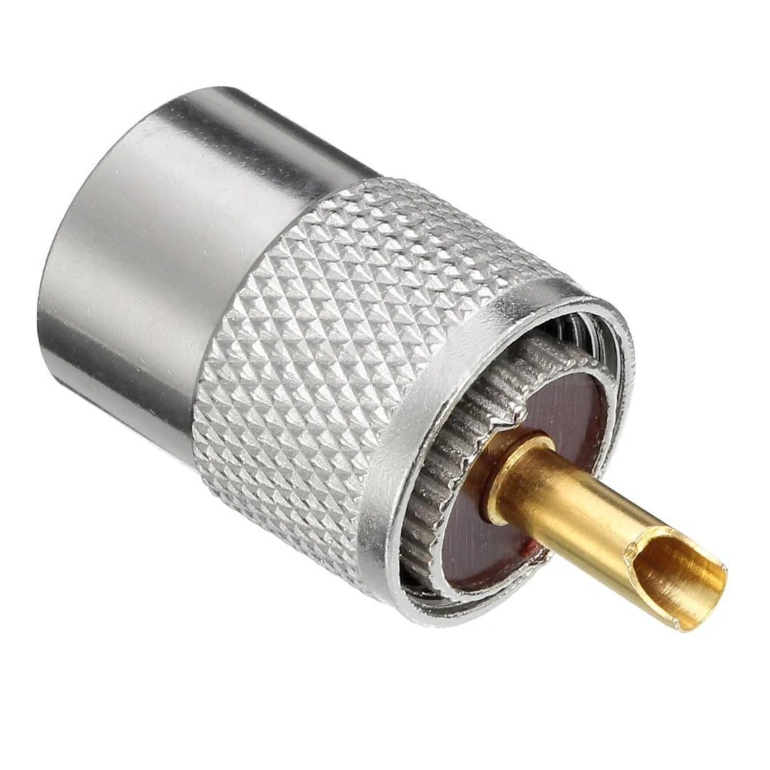 NEW 10 pcs PL259 solder connector plug WITH reducer for RG8X coaxial