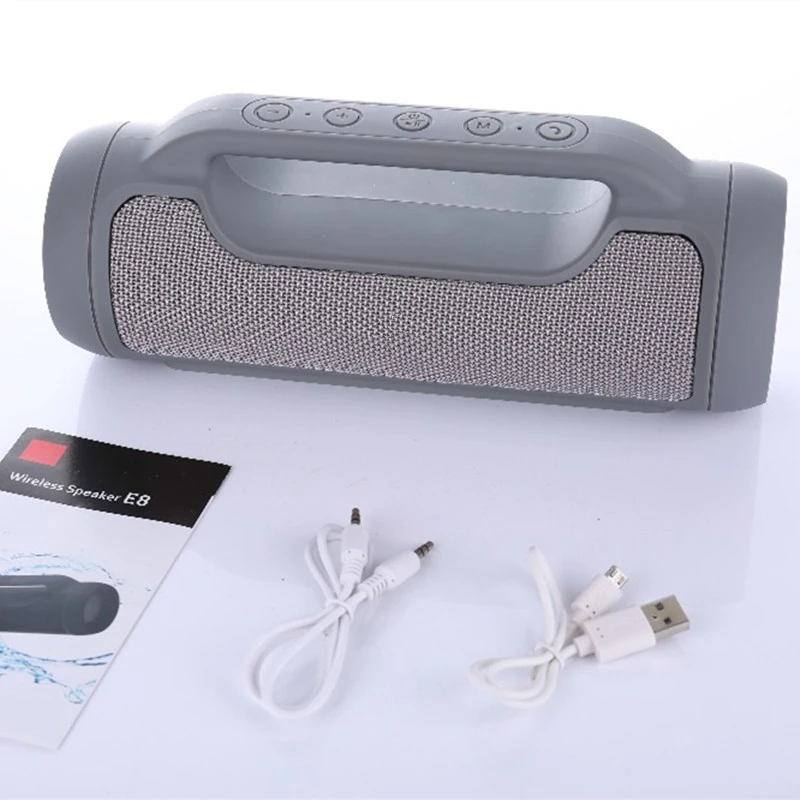 Portable Wireless Bluetooth Speaker Outdoor Column Sound Stereo audio sports Music HIFI loudSpeaker with FM TF player LORDZMIX (24)