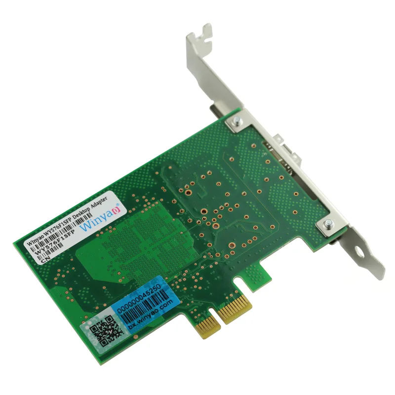 1 порт Fibre Channel NIC Card PCI E x1 Gigabit Ethernet адаптер JL82576EB чипсет|card bus adapter|adapter weavercard audio |
