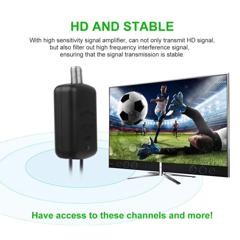 Kebidumei HD 1080P внутренняя цифровая ТВ антенна телевизионная антена с HD DVB-T/T2 DVB T/T2 DVBT2 кабельная антенна ТВ UHF VHF D ТВ антенны антенна