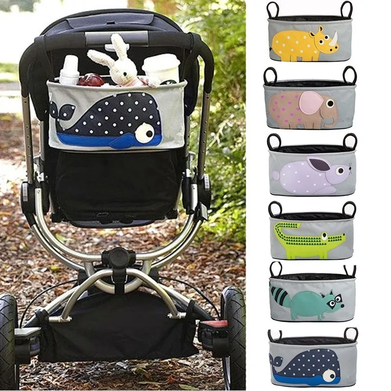 

DEARMONDA Baby Stroller Organizer Bag Mummy Diaper Bag Hook Baby Carriage Waterproof Large Capacity Stroller Travel Nappy Bags