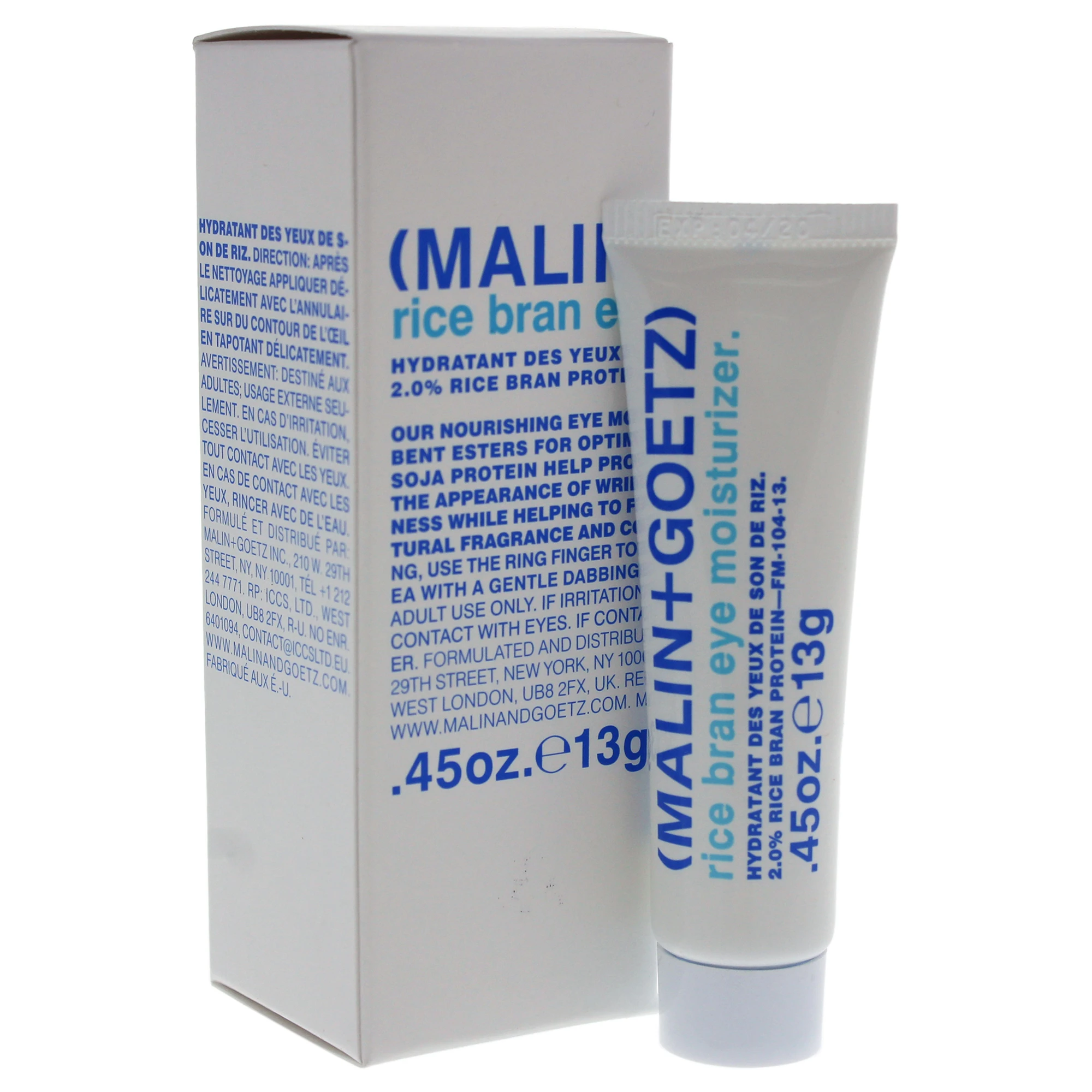 Rice Bran Moisturizer by Malin + Goetz for Women - 0.45 oz Eye Treatment
