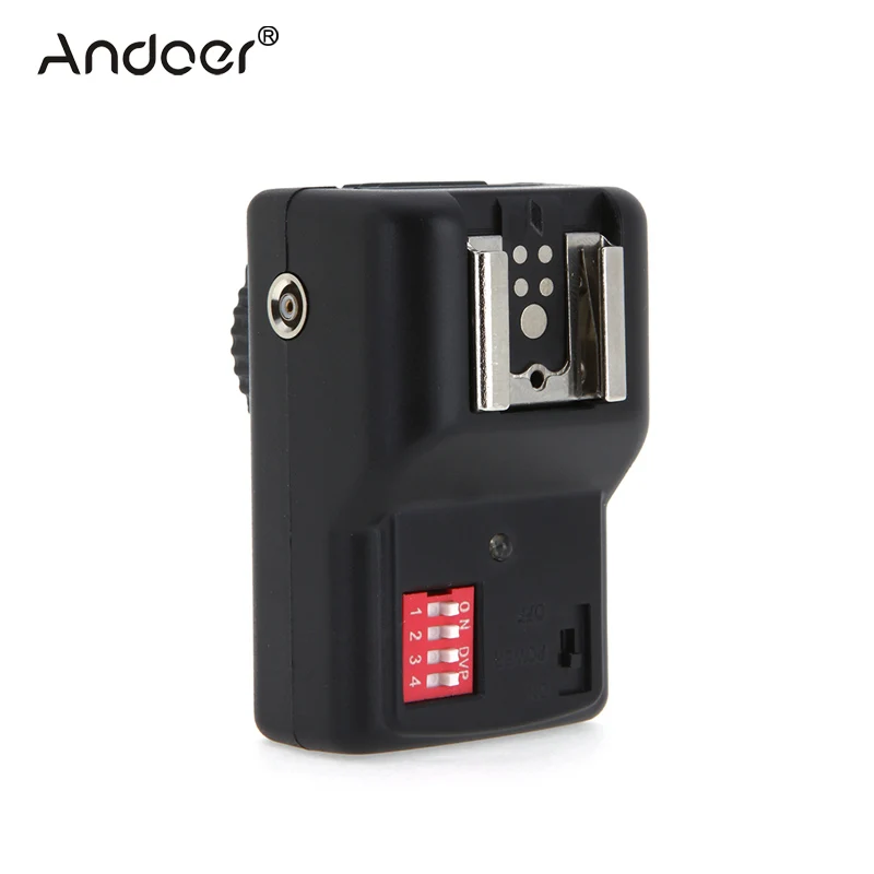

Andoer 16 Channels Radio Wireless Remote Speedlite Flash Trigger Universal