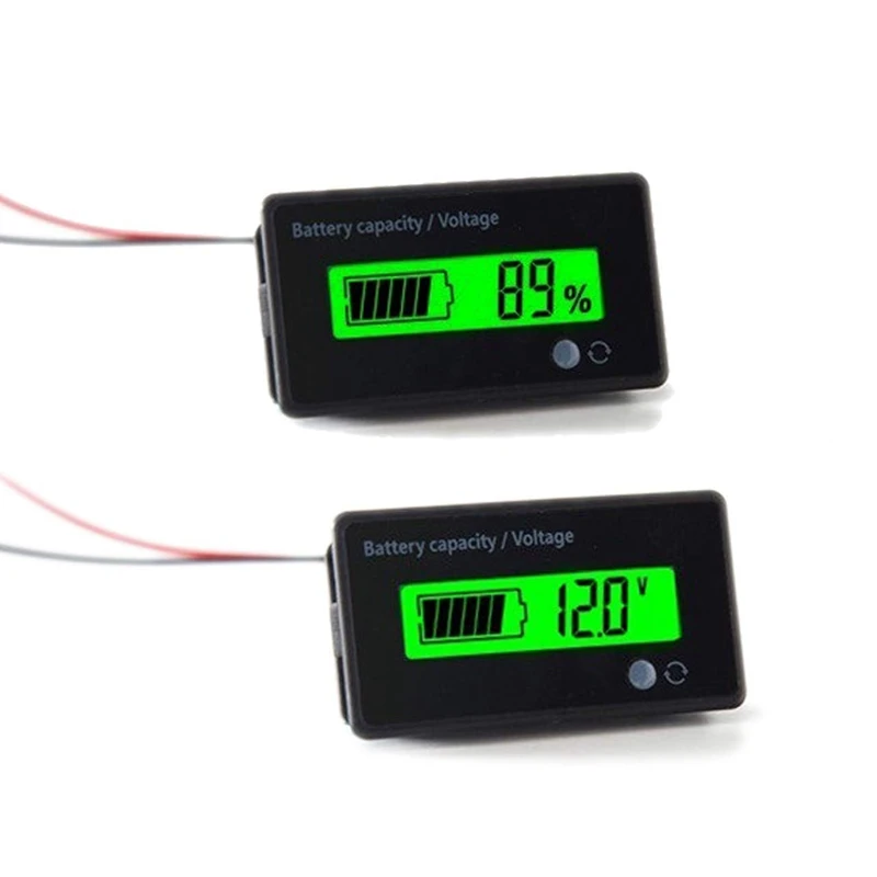 12 V 24 V 36 V 48 V Батарея метр, Батарея Ёмкость Напряжение индикатор, свинцово-кислотных и литий-ионный Батарея заряжайте монитор выгрузки, f