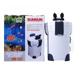 NCFAQUA SUNSUN HW-302 3 этап Аквариум Внешний канистра фильтр 1000L/ч аквариум насос до 75 галлонов