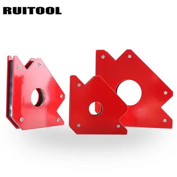 

RUITOOL Magnetic Welding Holder Arrow Shape 25LBS/50LBS/75LBS Magnetic Clamp For Soldering, Assembly, Welding, And Pipes Install