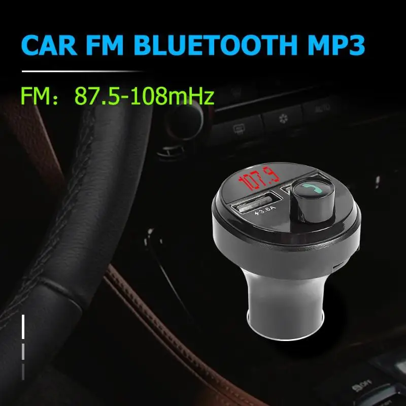 A615 беспроводной Bluetooth громкой связи автомобильный комплект fm-передатчик Модулятор MP3-плеер 3.6A двойной USB зарядное устройство