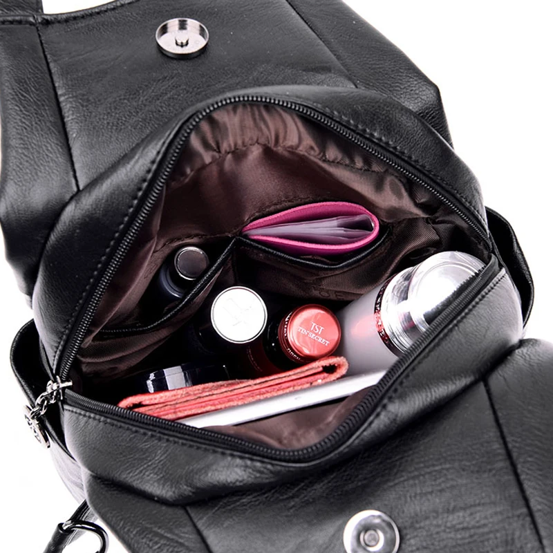 Женские кожаные рюкзаки, противоугонная задняя Сумка, Женский винтажный рюкзак, дорожная сумка, школьные сумки для девочек, новинка