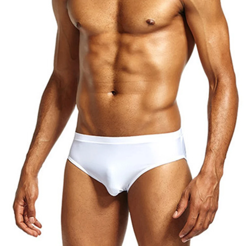 

Low Waist Mens Ice Silk Briefs Sexy Temptation Underwear Briefs Comfortable Mens Briefs Underwear Shorts cueca masculina