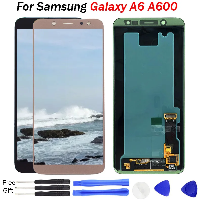 

For Samsung Galaxy A6 LCD Display A600 A600F A600FN Display Touch Screen Digitizer Assembly Replacement For A6 2018 A600 Screen