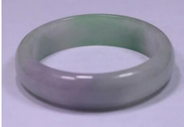

DYY 822 NATURE BEAUTIFUL GREEN LAVENDER JADE JADEITE BRACELET BANGLE