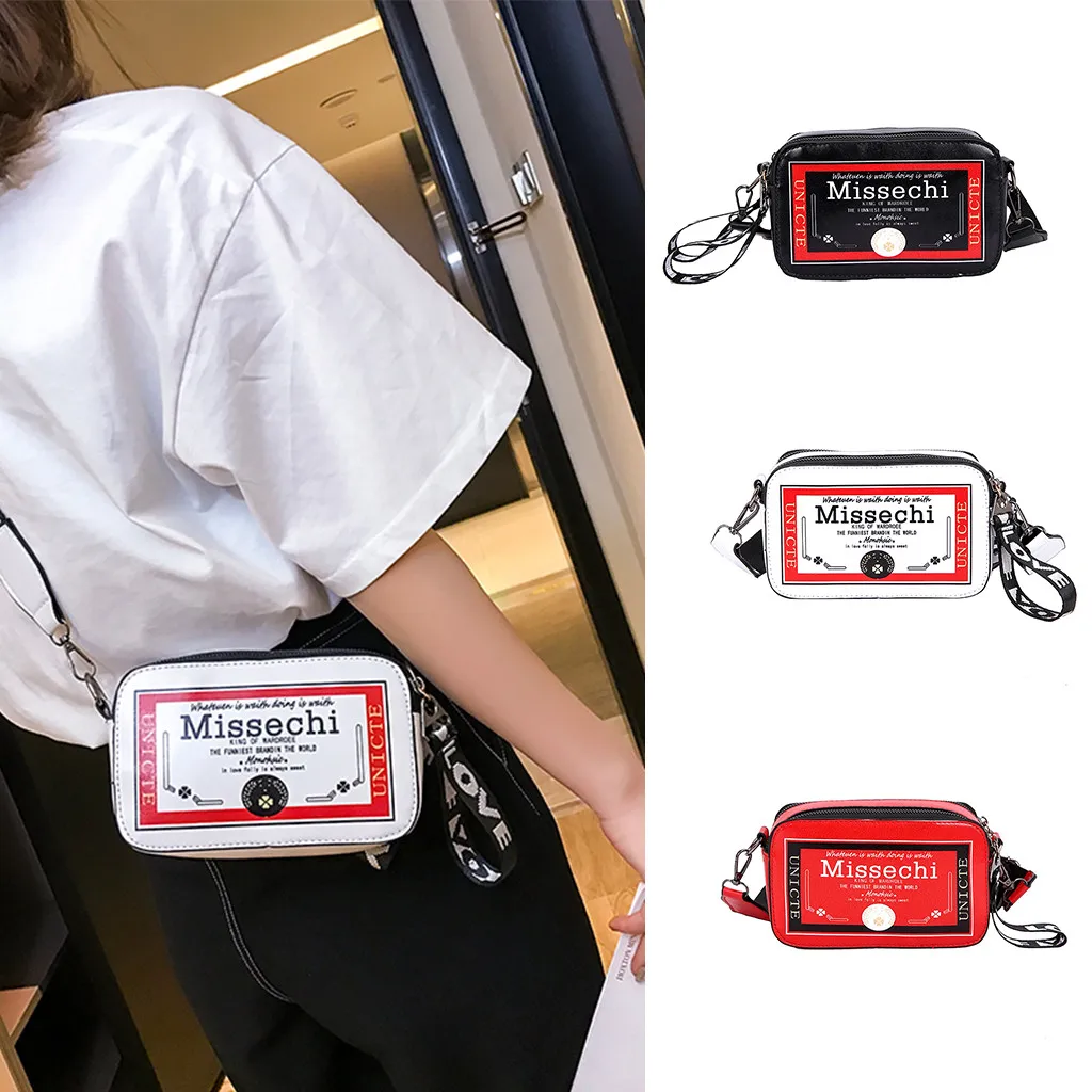 

Women Wild Messenger Bag Fashion One-Shoulder Small Square BagS for summer With zipper