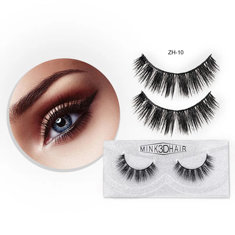 

Thick Natural Long Synthetic Hair Soft False Eyelashes Fake Eyelashes 1Pair Full Strip Lashes Eyelashes for Extension Maquiagem
