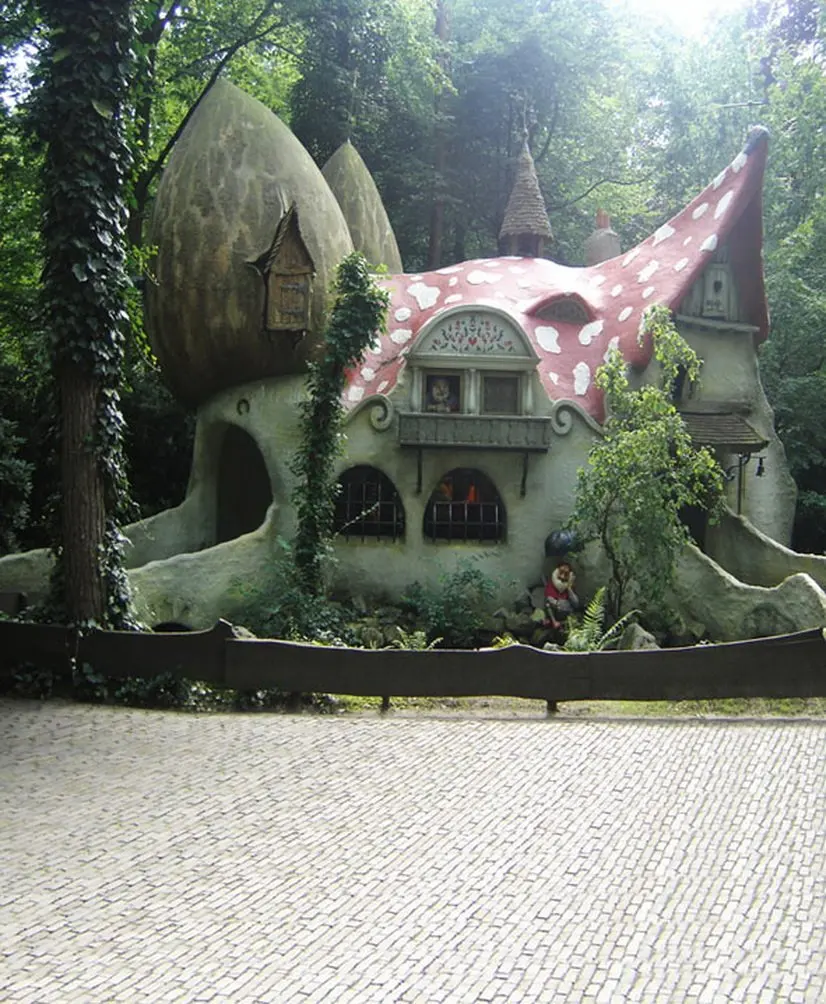 

Fairy Tale Castle Photography Backdrops Photo Props Studio Background 5x7ft
