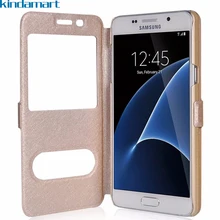 Чехол-книжка для samsung Galaxy J2 Core, чехол с окошком для просмотра, быстрый звонок, ответ на звонок, чехол для samsung Galaxy J2 Prime, чехол