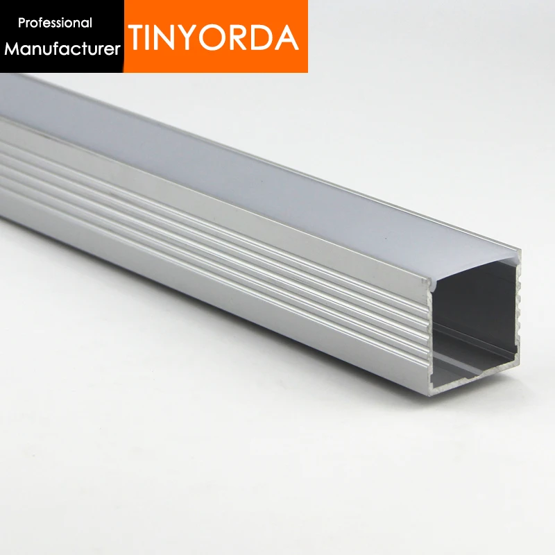 Tinyorda 100 шт.(длина 2 м) светодиодный профиль Alu светодиодный профиль канала для 30 мм Светодиодные полосы света [профессиональный производитель] TAP3535
