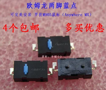 

100% original Omron mouse micro switch mouse button blue dot for Logitech M905 Anywhere MX replacement ZIP