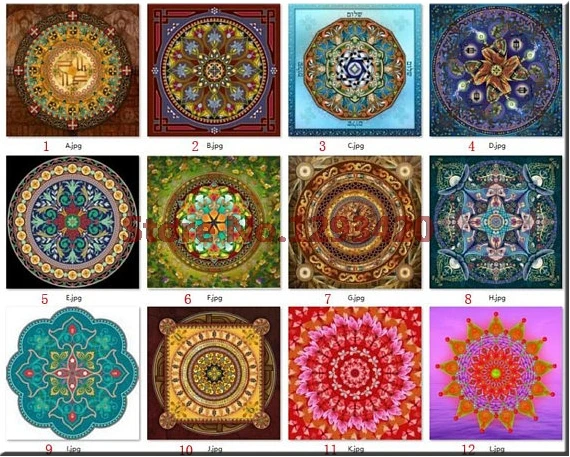 

New 5D Diy Diamond Painting Mandala Cross Stitch Full Square Rhinestone Pictures Diamond Embroidery Patchwork Mosaic Needlework