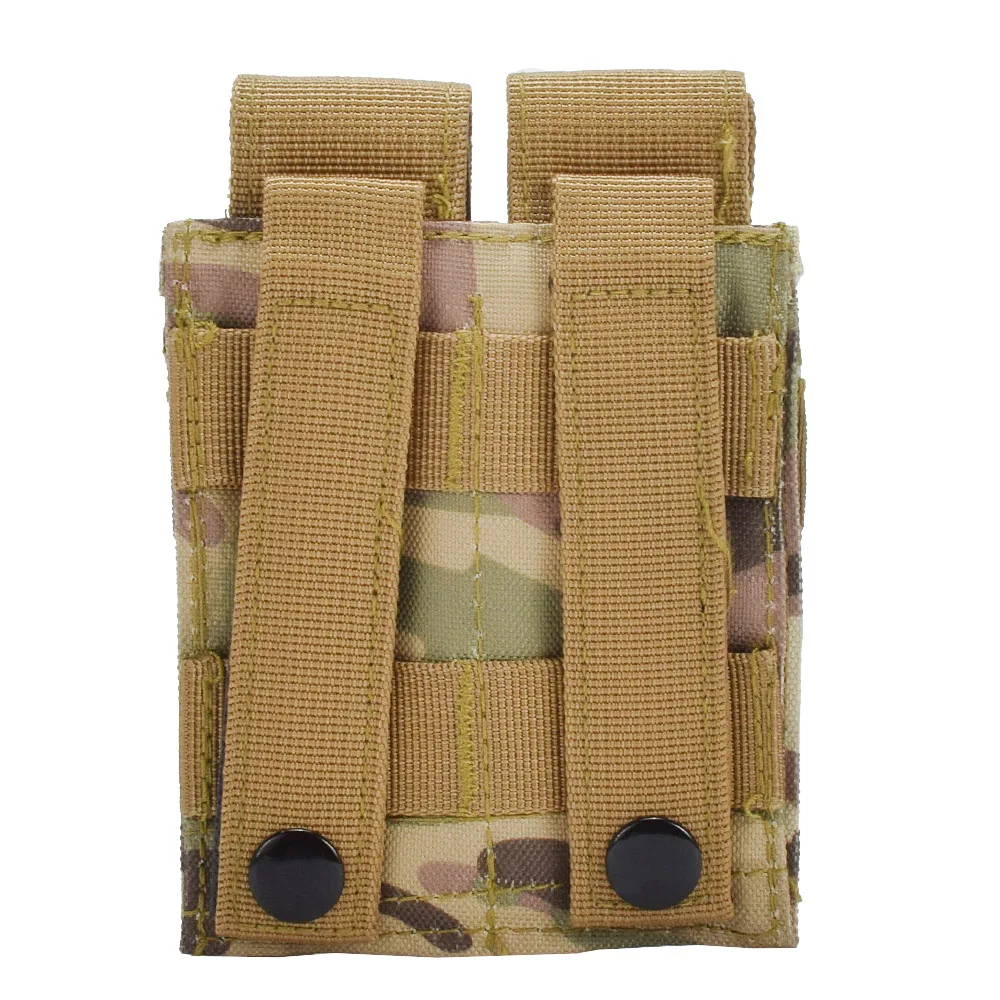 SINAIRSOFT двойной подсумок нейлон Molle Клип кобура страйкбол тактический Магнитный ремень двойной держатель сумка для охоты Открытый верх