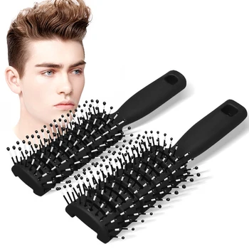 

1 Piece Professional Hair Care Ribs Comb Tangle Wet Hair Brush Massage Hair Comb Barber Salon Styling Tool Hairbrush