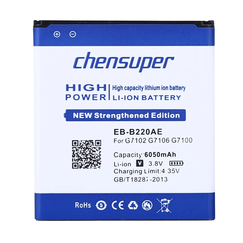 Аккумулятор для Samsung Galaxy Новый аккумулятор Grand 2 G7108 G7102 G7109 I9295 i9507V батарея G7106 2|battery
