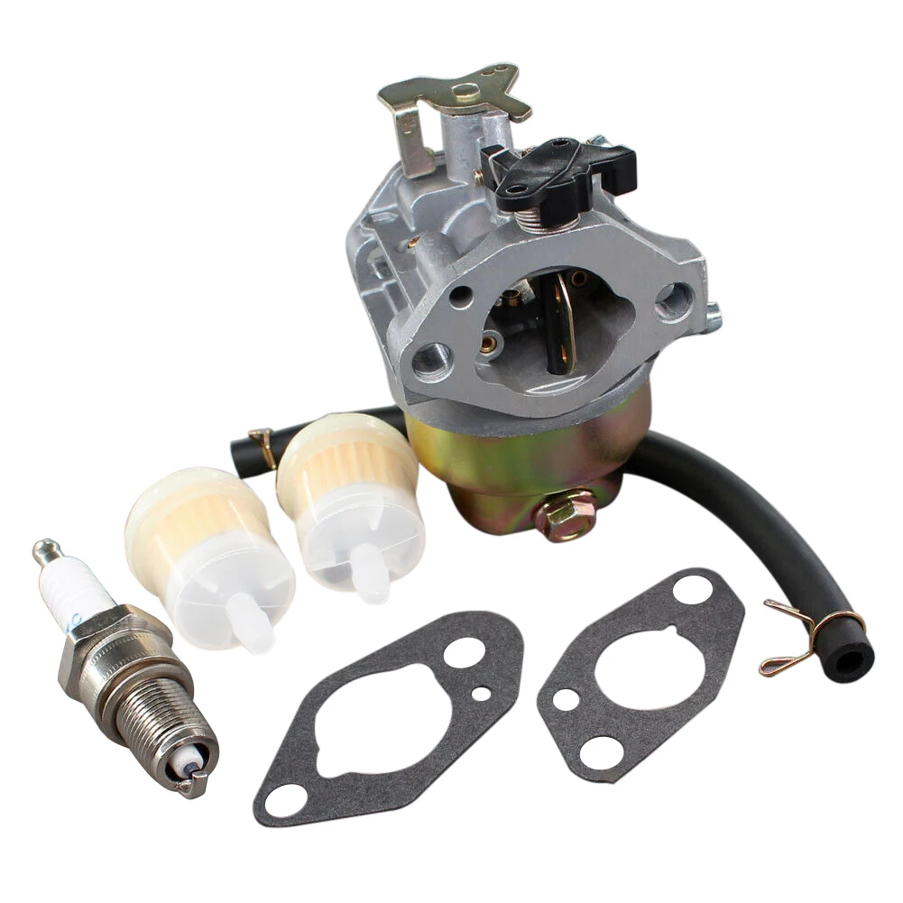 

Replacement Carburetor Kit Lawn Mower Power For Subaru Robin EV190A Parts Filters Spark Plug