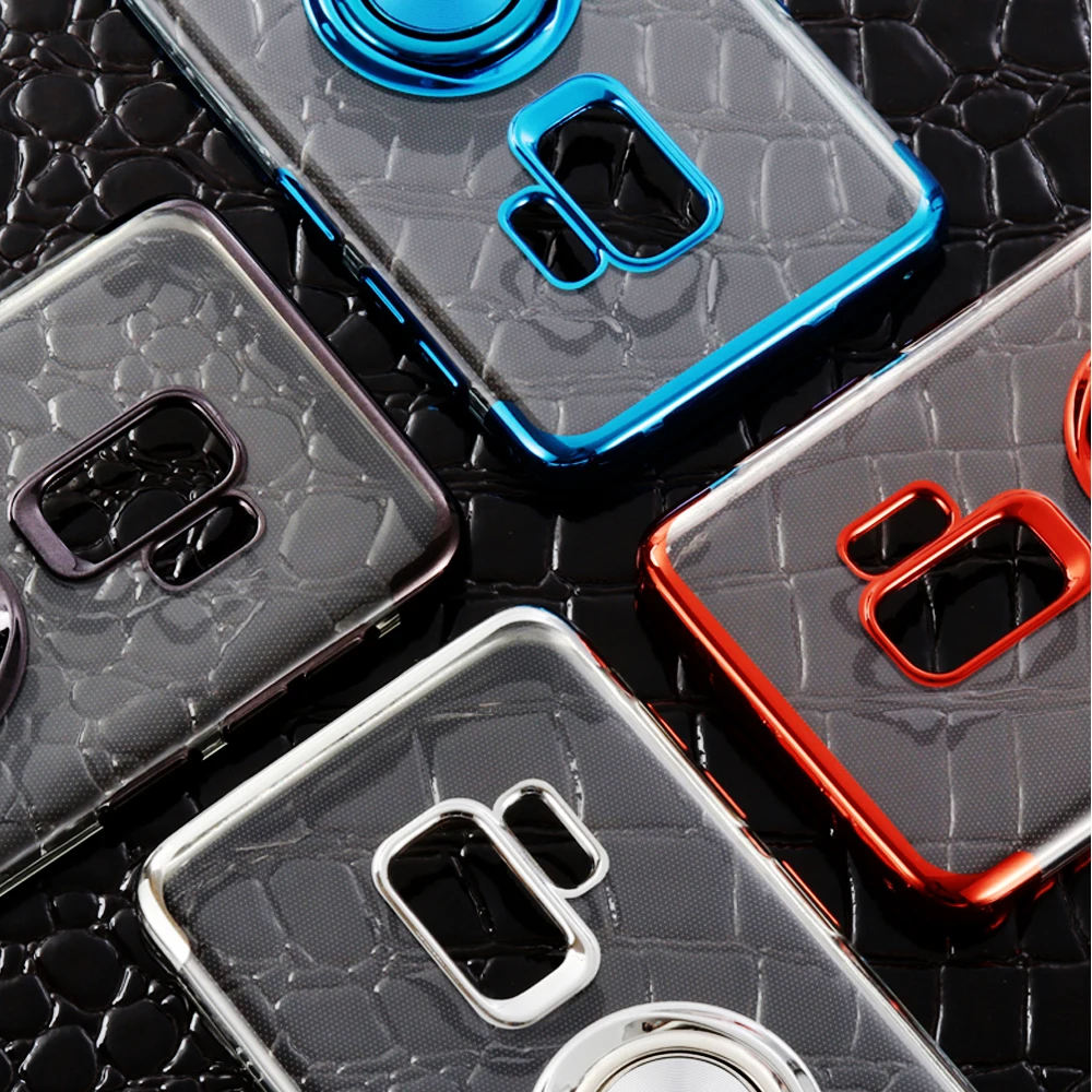 Ascromy-For-Samsung-Galaxy-S8-Case-Silicone-Soft-Gel-TPU-Bumper-Plating-Transparent-Cover-Coque-For-Samsung-S9-S8-Plus-Note-9-8 (6)