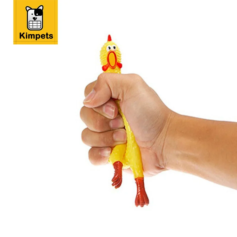 Squeak Toys Rubber Chicken Dog Toy Top Quality Durable Itemsin Dog Toys from Home & Garden on