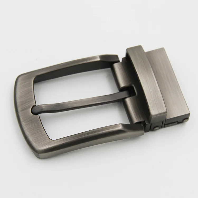 

Mens Solid Belt Buckles 35mm Reversible Pin Buckle for men double-sided belt Leather DIY accessories Brushed Metal Belt Buckle