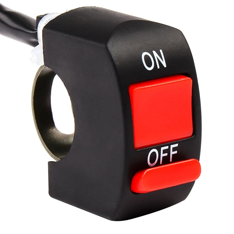 

Newest Universal Handlebar Fog Light Switch Motorcycle Headlight Switch ON/OFF Button Light Switch Moto Accessory