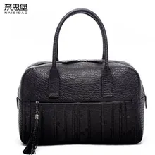 Новинка, кожаная женская сумка, модная, брендовая, качественная, тисненая, с кисточкой, натуральная кожа, сумка-тоут, сумка на плечо