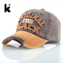 Мыть Джинсовой Бейсболка для мужчин и женщин хлопок бейсболки папа с вышитой надписью хип-хоп кепка унисекс поп бейсболка мужская козырек
