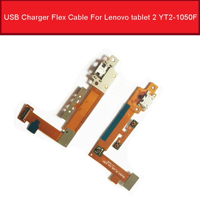 Cable flexible de base de carga USB para tableta Lenovo Yoga 2, puerto
