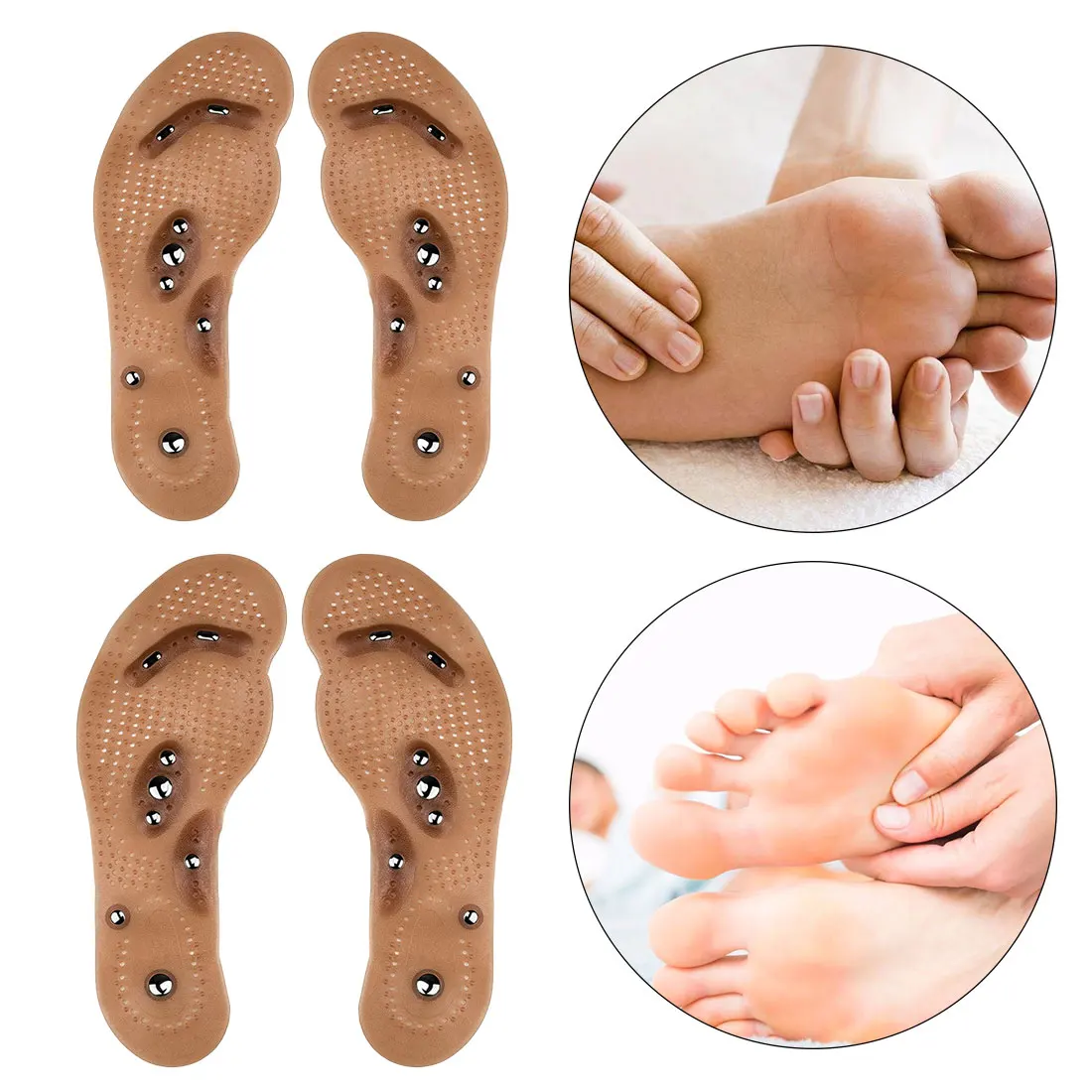 

Small code Insole magnetic therapy foot magnetic therapy magnet magnetic health massage insole acupoints perspiration
