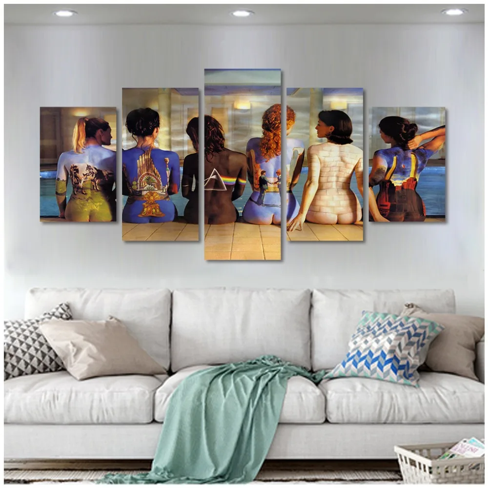 

Sexy Women Body Poster And Print Modern Canvas Painting Abstract Wall Art Painted Wall Picture For Living Room Home Decor 5piece