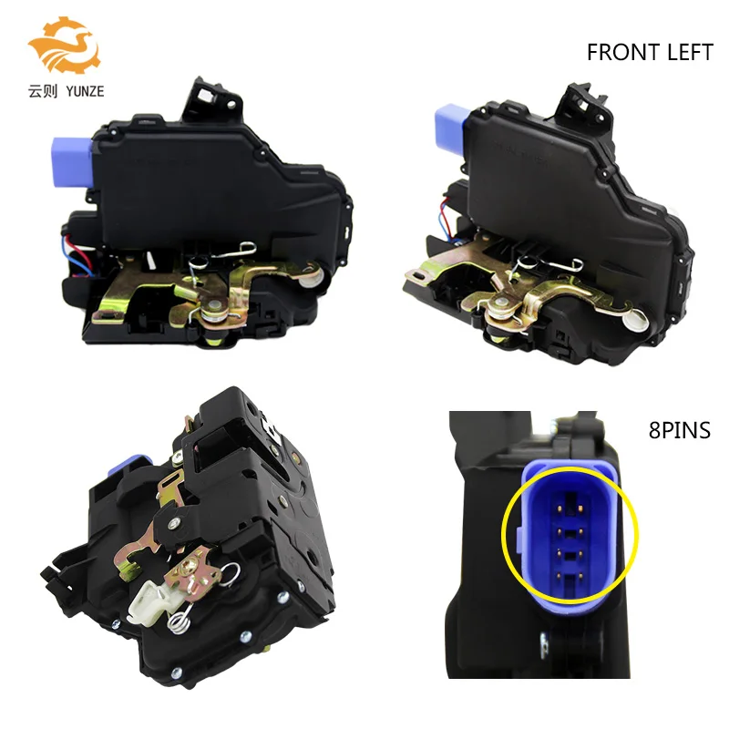 3B1837015AQ 6QD837015B FRONT LEFT DRIVER SIDE DOOR LOCK ACTUATOR FOR