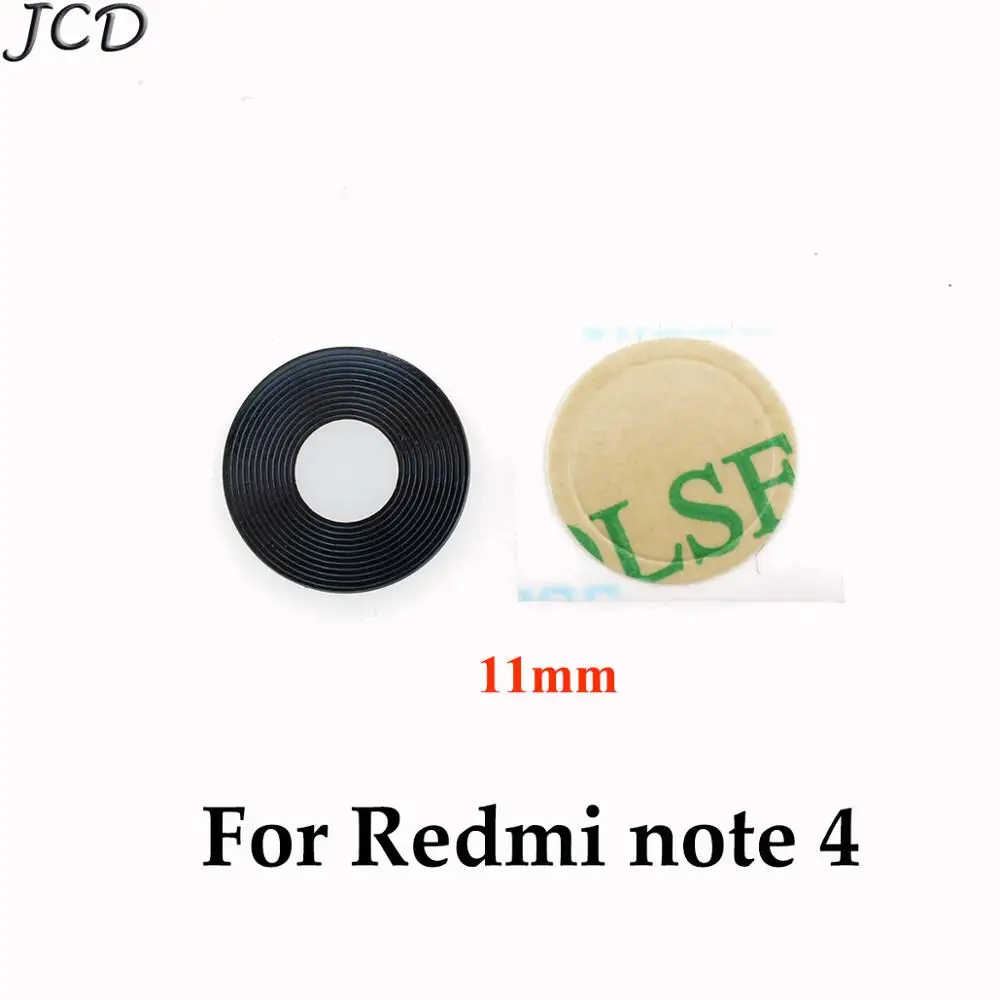 JCD для Xiaomi Redmi Note 4 Note4 note 4X note4X стеклянный объектив камеры с клеем|Шлейфы мобильных