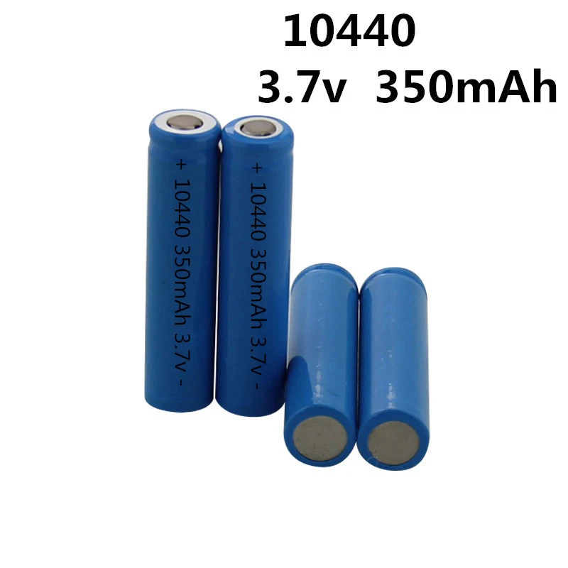 Очень дешевый Vbatty AAA ICR 10440 350mah 3 7 V литий ионный аккумулятор с плоским верхом для