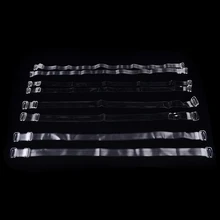 HFSHy 3 пары регулируемые невидимые бретели бюстгальтера для женщин прозрачный силиконовый бюстгальтер на бретельках бюстгальтер с открытой спиной ремни для женщин