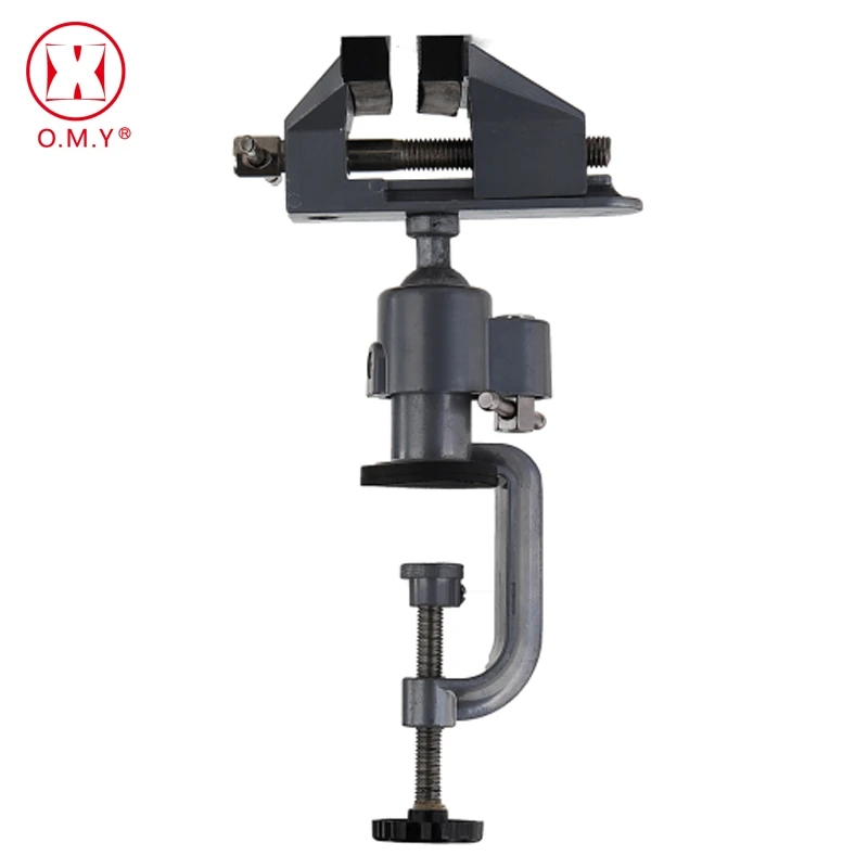 

Bench Vise Universal Machine 360 Degree Rotating Fixed Repair Tool Aluminium Alloy Table Vice Fixed Jaw Screw Firmly Hand Tools