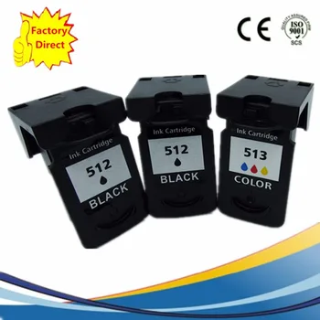

PG-512XL PG512XL PG 512XL CL-513XL CL513XL CL 513XL Ink Cartridges Remanufactured Pixma MP270 MP272 MP280 MP282 MP330