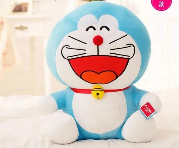 1 ед. 50/60 см стенд со мной Doraemon плюшевые игрушки куклы для ребенка с изображением кота и рисунком оленя, подарок игрушка Kawaii Мягкие плюшевые игрушки для животных, лучший подарок для детей и девочек
