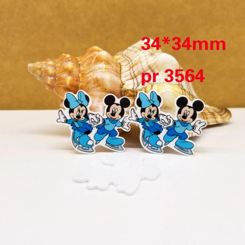 3564 30 шт Ручная работа смола мультфильм плоское украшение из смолы PR 764 - Цвет: 3564