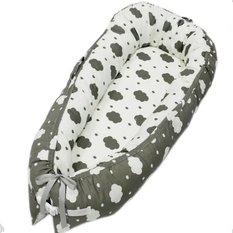 

Portable Baby Bumpers Cotton Newborn Bionic Bed Removable Washable uterine Bionic Bed Newborn Sleeping Crib Multifunction Bed
