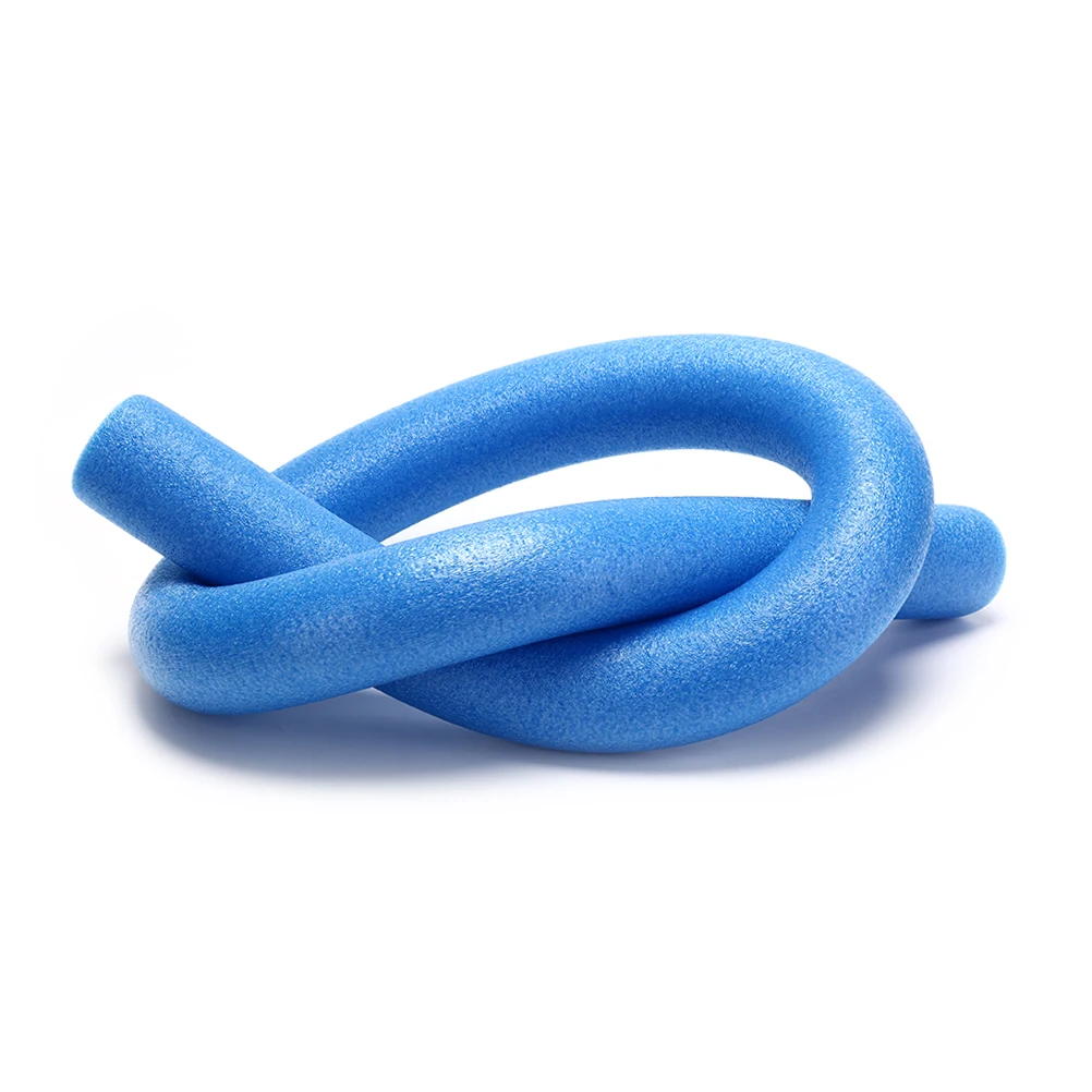 Полый гибкий плавательный бассейн ming помощь на воде Woggle лапша полезна для детей старше 5 лет и взрослых - Цвет: Синий