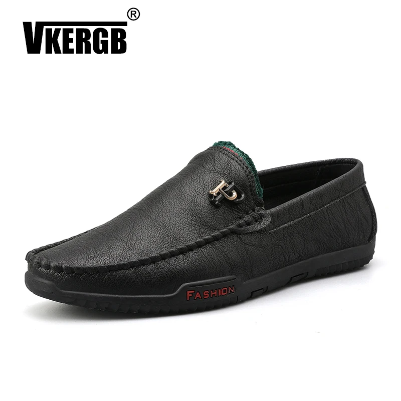

Brand Casual shoes designed in Paris Men Dress Shoes Fashion Men's Handmade Light flat Boat Loafers Genuine Leather Driving Shoe