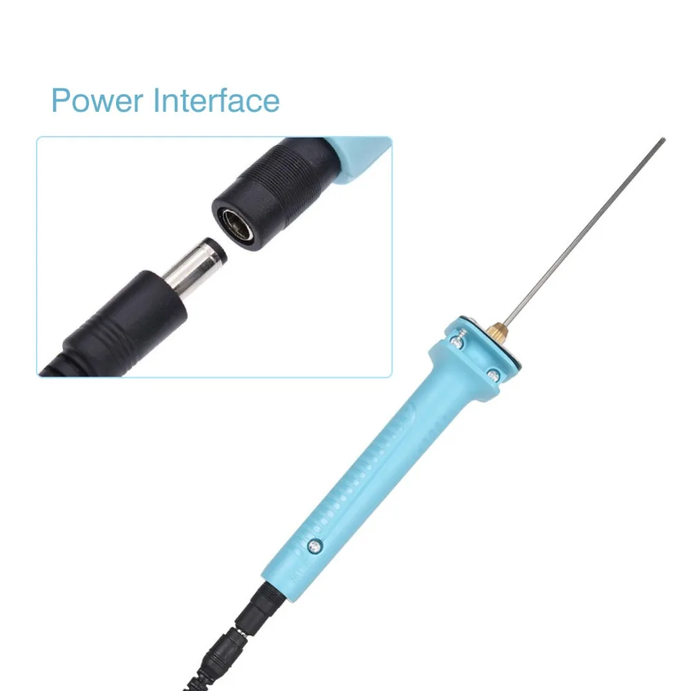 

Hot Wire Foam Cutter Machine Polystyrene Cutting Machine Electric Knife Pen Portable Styrofoam Cutting Tool Stainless Steel 10cm