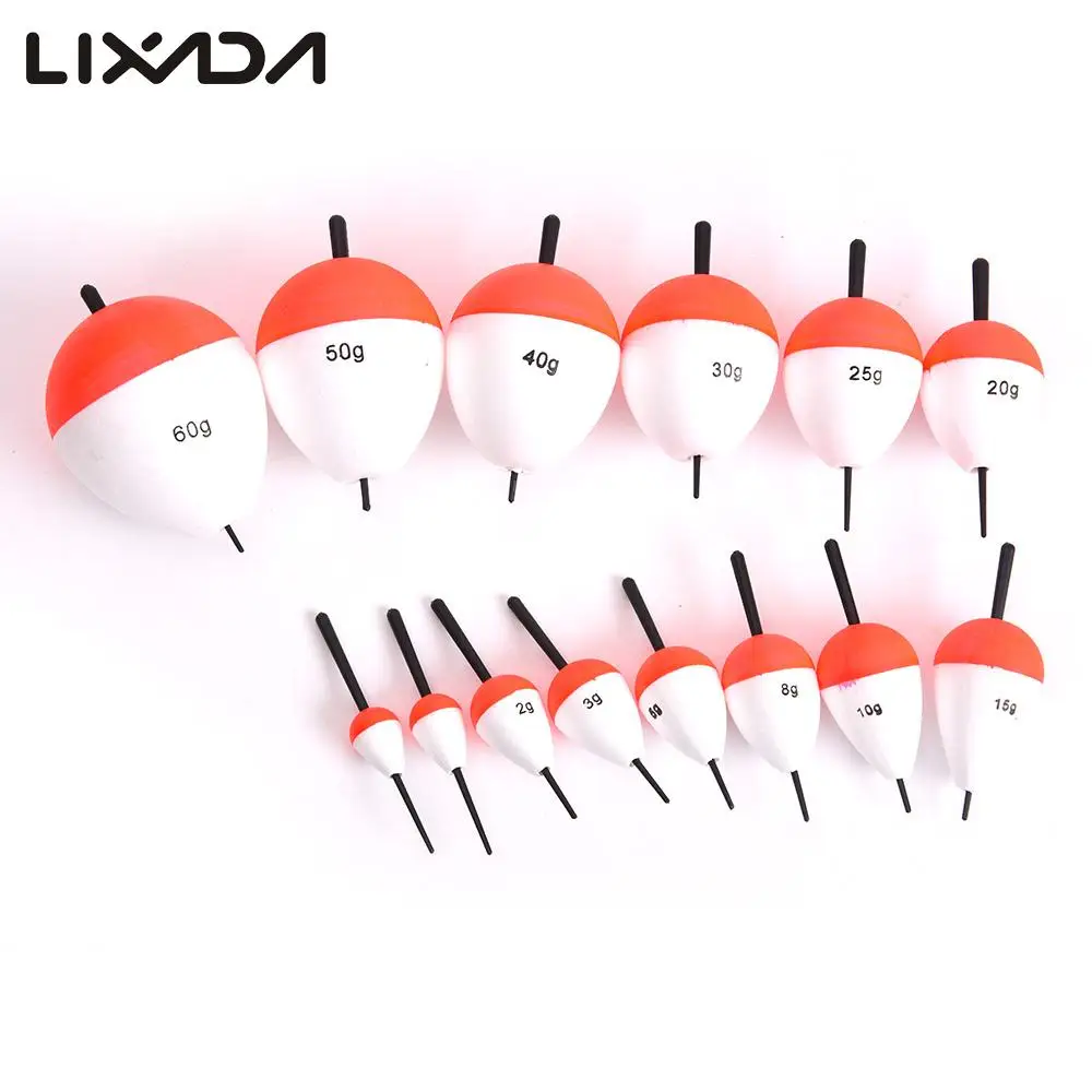 14pcs Professional Fish Float 2g 60g Fishing Floats Set Fishing Buoys